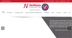 Desktop Screenshot of nuwaves.com